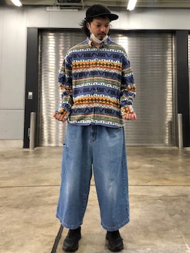 トヲルさんの「WILLY CHAVA WISM CAUGA PANTS」を使ったコーディネート