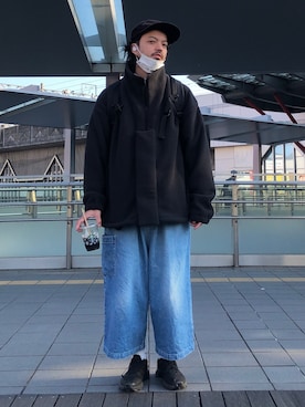 「is-ness（イズネス）のアイテム」を使った、トヲルさん（メンズ・180cm）の秋コーディネート