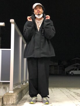 「is-ness（イズネス）のアイテム」を使った、トヲルさん（メンズ・180cm）の秋コーディネート