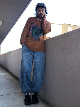 トヲルさん（メンズ・180cm）の秋コーディネート