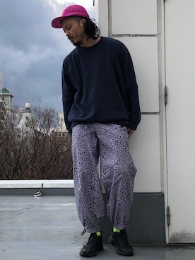 「NIKE ACG（ナイキエィシージー）のアイテム（キャップ）」を使った、トヲルさん（メンズ・180cm）の冬コーディネート