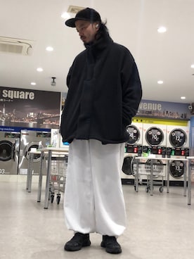 「is-ness（イズネス）のアイテム」を使った、トヲルさん（メンズ・180cm）の冬コーディネート