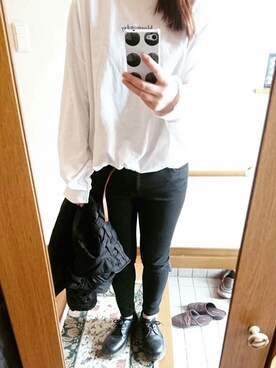 「bluemondayT」｜ヤマダマンさん（レディース・161cm）の春コーディネート
