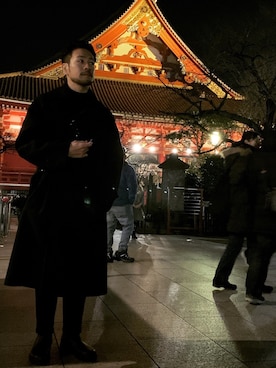 「Blundstone（ブランドストーン）のBlundstone/ブランドストーン　ｻｲﾄﾞｺﾞｱﾌﾞｰﾂ Men's（ブーツ）」を使った、teanotcoffeeさん（メンズ・167cm）の冬コーディネート