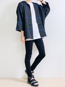 みなづきさん(メンズ・175cm)の夏コーディネート