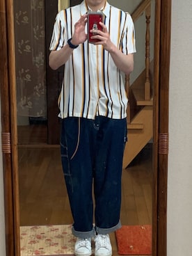 まつたけさん（メンズ・166cm）の春コーディネート