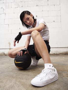 「model」｜邱明さん（レディース・173cm）の夏コーディネート