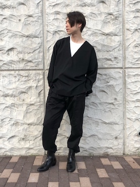 「EN ROUTE（アンルート）のアイテム（カーディガン/ボレロ）」を使った、kohei.fさん（メンズ・174cm）の夏コーディネート