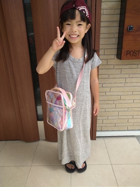 「MALAIKA（マライカ）のアイテム」を使った、ナーフーさん（キッズ・100cm）の夏コーディネート