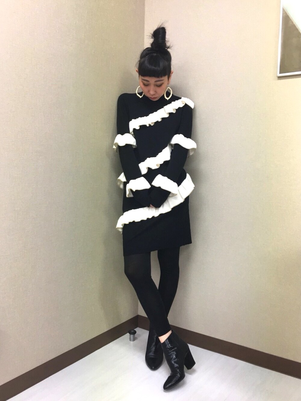 重盛さと美着用★ adidas／KSENIASCHNAIDER ニットワンピース 重盛さと美着用☆ adidas／KSENIASCHNAIDER ニットワンピース