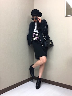 「アイテム（ブーティ）」を使った、Million_miiiさん（レディース・162cm・30代）の秋コーディネート
