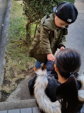 「BRANSHES（ブランシェス）のアイテム（ジャケット/アウター）」を使った、S,hak,Ｙさん（メンズ・170cm）の冬コーディネート