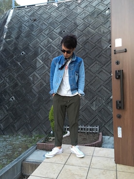 S,hak,Ｙさん（メンズ・170cm）の春コーディネート