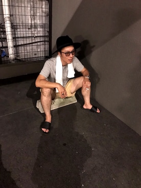 「DOT DASH（ドットダッシュ）のアイテム」を使った、S,hak,Ｙさん（メンズ・170cm）の夏コーディネート