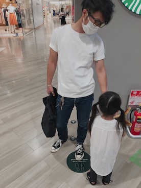 「ヘルメットバッグ」｜「アイテム（財布/小物）」を使った、S,hak,Ｙさん（メンズ・170cm）の夏コーディネート