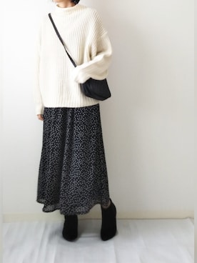 yume さん（レディース・160cm）の冬コーディネート