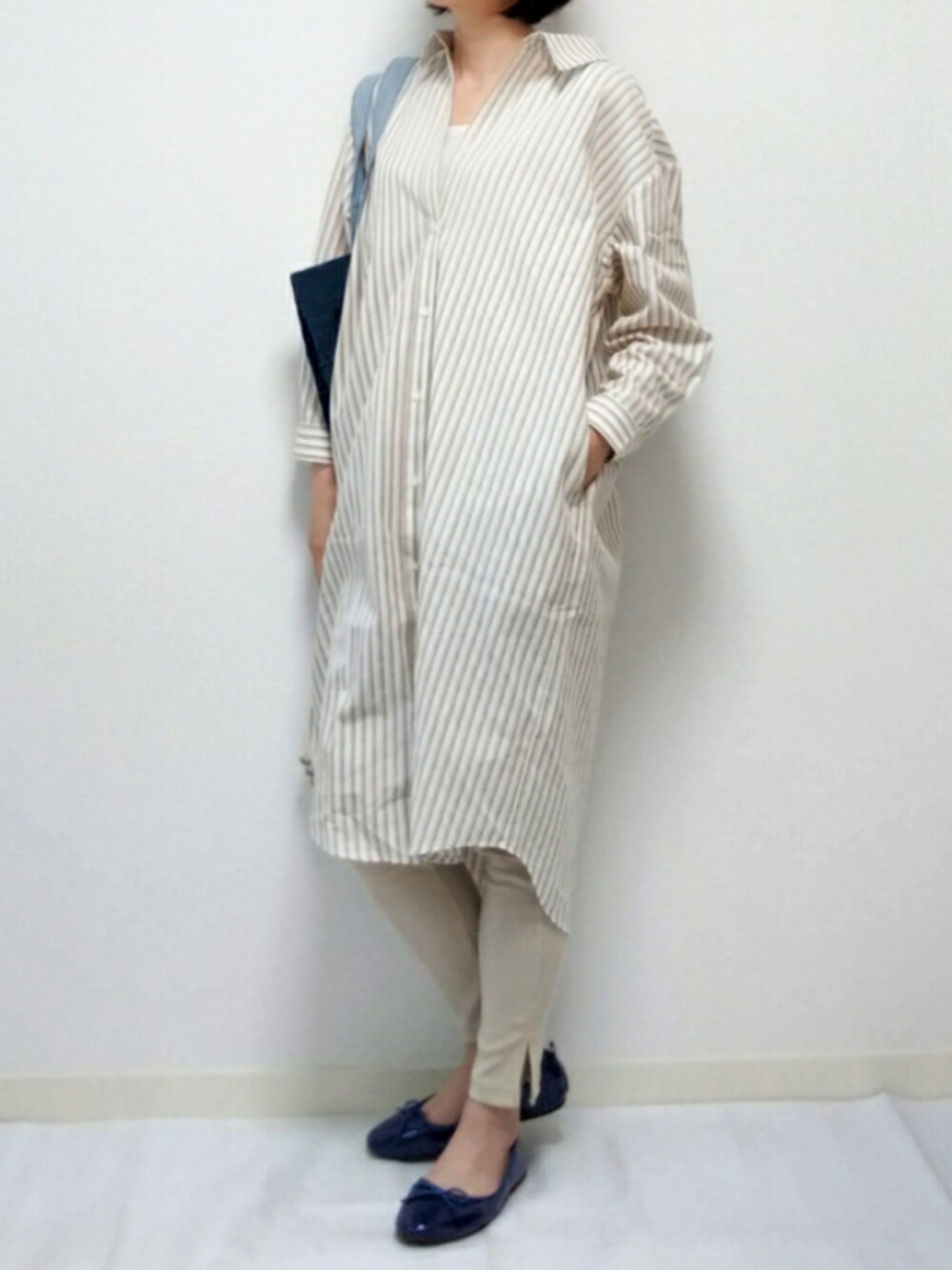 春夏秋冬使える15選 白シャツワンピースを使用したおすすめコーディネート特集 Unisize ユニサイズ