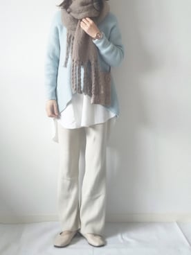 「ノーリーズ」｜yume さん（レディース・160cm）の冬コーディネート