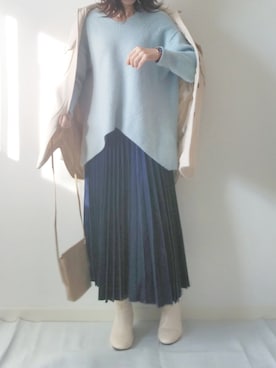 「ノーリーズ」｜yume さん（レディース・160cm）の冬コーディネート