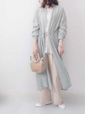 「アントマリーズ」｜「アイテム（アナログ腕時計）」を使った、yume さん（レディース・160cm）の春コーディネート