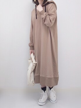 「Happy John（ハッピージョン）のアイテム（ワンピース/ドレス）」を使った、yume さん（レディース・160cm）の春コーディネート