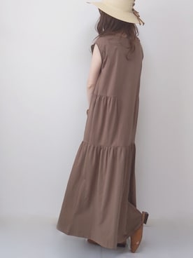 「4youstory（フォーユーストーリー）のアイテム（ワンピース）」を使った、yume さん（レディース・160cm）の夏コーディネート