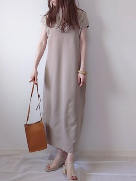 「4youstory（フォーユーストーリー）のアイテム（ワンピース）」を使った、yume さん（レディース・160cm）の夏コーディネート