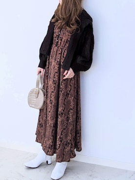 yume さん（レディース・160cm）の冬コーディネート