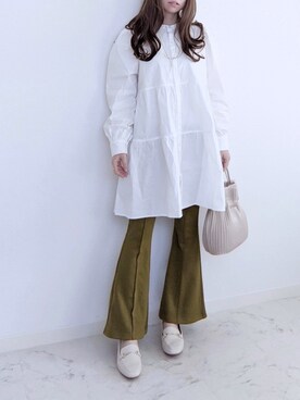 「SALON（サロン）のアイテム」を使った、yume さん（レディース・160cm）の冬コーディネート