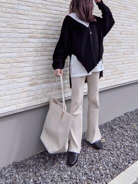 「AmbreNeige」｜「アイテム（その他シューズ）」を使った、yume さん（レディース・160cm）の春コーディネート
