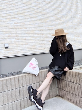 「Traditional Weatherwear（トラディショナルウェザーウェア）のMARCHE BAG MINI（トートバッグ）」を使った、yume さん（レディース・160cm）の春コーディネート