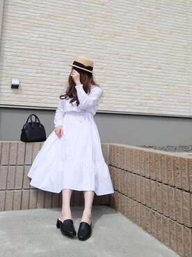 「polcadot」｜「アイテム（アクセサリー）」を使った、yume さん（レディース・160cm）の春コーディネート