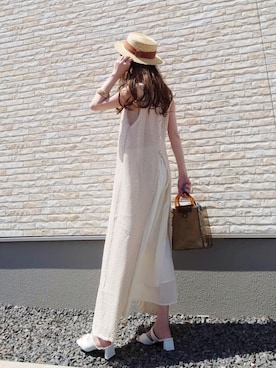 「ancloset」｜yume さん（レディース・160cm）の春コーディネート