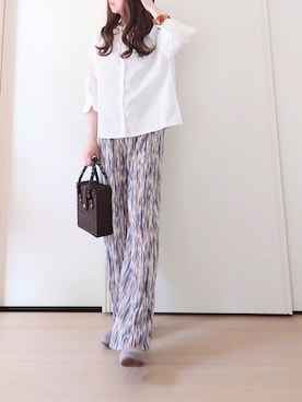 「Lady worker（レディワーカー）のアイテム」を使った、yume さん（レディース・160cm）の春コーディネート