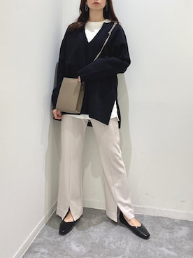 fuunaさん（レディース・162cm）の冬コーディネート