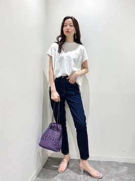 「定番スタイル」｜fuunaさん（レディース・162cm）の夏コーディネート