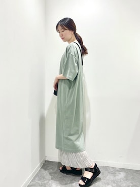 Global Work グローバルワーク のワンピース ドレスを使った人気ファッションコーディネート ユーザー ショップスタッフ Wear