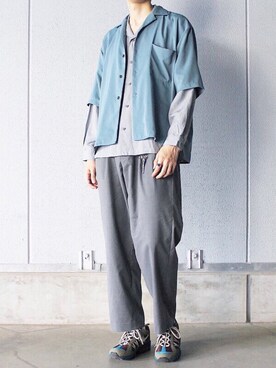 「レイヤードstyle」｜「アイテム（その他）」を使った、Ryuさん（メンズ・183cm）の夏コーディネート