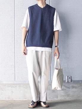 Ryuさん（メンズ・183cm）の夏コーディネート