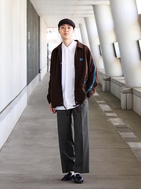 「GIORGIO ARMANI（ジョルジオアルマーニ）のアイテム」を使った、Ryuさん（メンズ・183cm）の春コーディネート