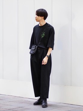 「FREAK'S STORE（フリークスストア）のアイテム（テーラードジャケット）」を使った、Ryuさん（メンズ・183cm）の夏コーディネート