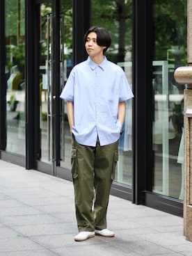 Ryuさん（メンズ・183cm）の夏コーディネート