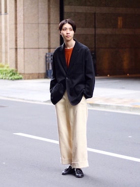 Ryuさん(メンズ・183cm)の秋コーディネート