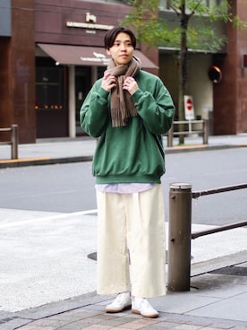 Ryuさん（メンズ・183cm）の秋コーディネート