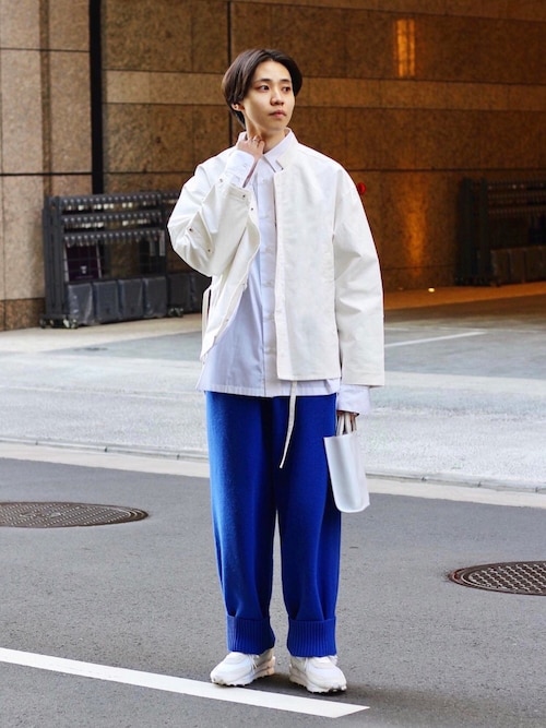 AIMNAIM（エイムネイム）の「SAMUE JACKET（ノーカラージャケット 