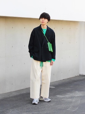 Ryuさん（メンズ・183cm）の春コーディネート