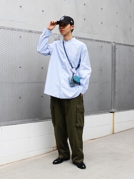 メンズのキャップ ホワイト 白色系 コーディネート Zozotown