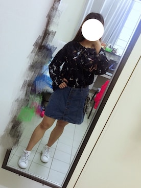 「FACTORY（ファクトリー）のアイテム」を使った、あさださん（レディース・153cm）の春コーディネート