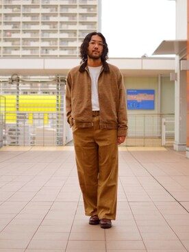 「革ジャンを着る人生」｜sugaさん（メンズ・177cm）の夏コーディネート