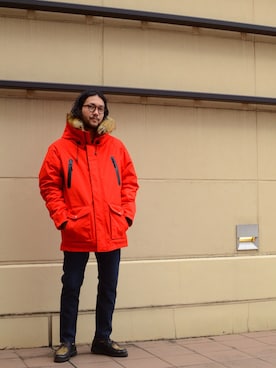 Schott / ダウンジャケット/L/ナイロン/RED/3182009/SNORKEL DOWN PARKA/シュノーケルダウンハ Schott/ショット/SNORKEL DOWN PARKA/シュノーケル ダウンパーカーを